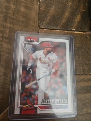 2026 Topps Series 2 Jordan Walker #565 Canvas Parallel, 39/50