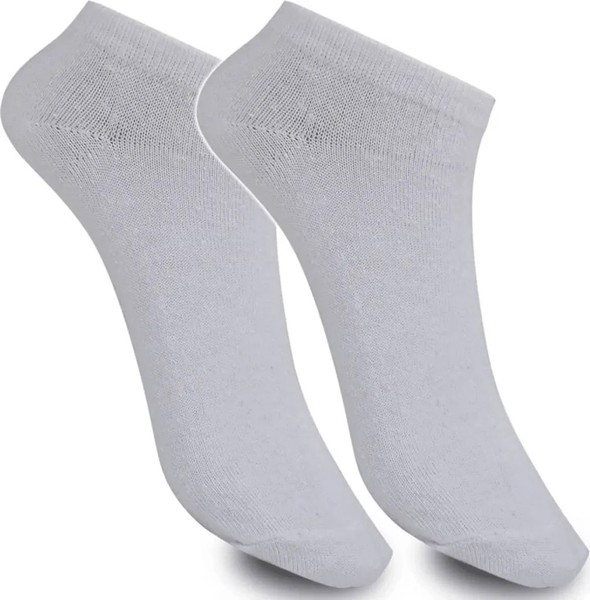 Vidaxl Unisex Weiß Sneaker Socken 35-38 Kurzsocken 24 Sockenpaare Sportsocken-image