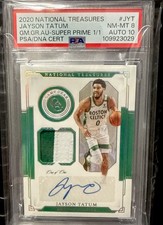 2020-21 Panini National Treasures  Jayson Tatum Super Prime 1/1 