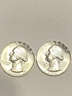 2 1962-D Quarters BU 90% Silver