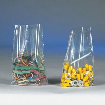 4 x 9'' Clear Flat Open Top Poly Bags 1 Mil Plastic Baggies 1000/Pack