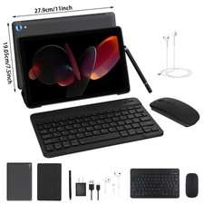 Urao 10.1 Android 15 Touch Tablet Octa-Core 24GB RAM 128GB ROM WiFi Dual Camera