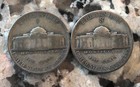 1942 P & S Silver Jefferson nickles-2 Coins Total — photo 2