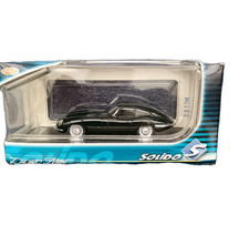 Solido 1/43 Scale Diecast Model Car 43102 - 1961 Jaguar E-Type - Dark Green
