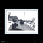 Old Vintage Photo MILITARY CONVOY WW2 US ARMY