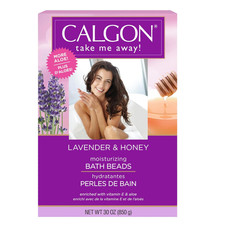 Calgon Bath Beads Lavender Honey Ultra Moisturizing Soak 30oz