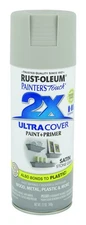 Rust-Oleum 249855 Painters Touch Satin Stone Gray Spray Paint 12 oz. (Pack of 6)