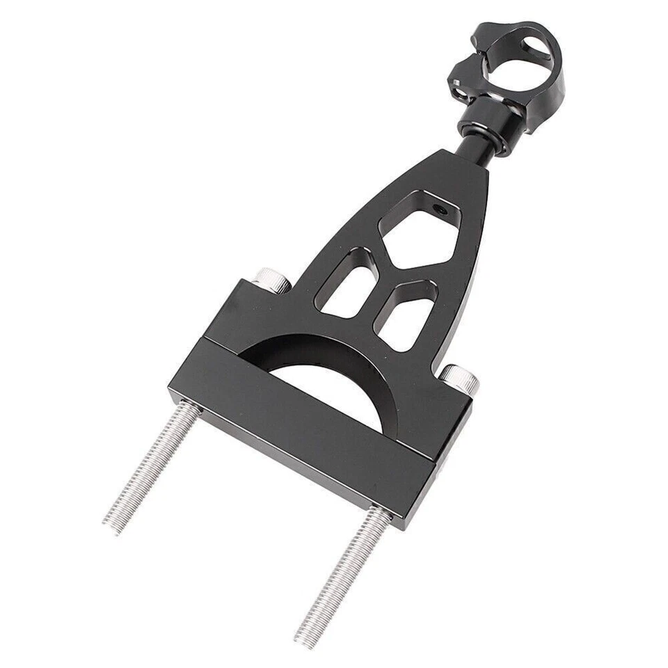 Steering Damper Stabilizer Mount Bracket For Honda CB400 VTEC 99-10 Black Foto 2 de 4