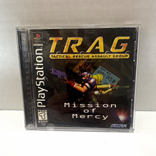 Sunsoft T.R.A.G. Mission of Mercy (PS1) NTSC-U/C T Disc & Case