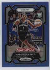 2024 Panini Prizm Monopoly WNBA Boardwalk Blue 12/15 Marquesha Davis #42 0k3l