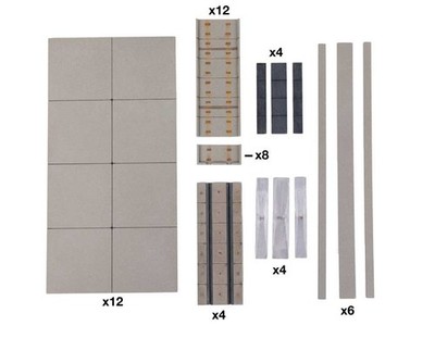 Walthers Cornerstone ~ HO Scale ~ Pavement Transload Facility ~ Kit ~ 933-4186