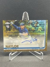 2019 Topps Chrome Update Josh Naylor Gold Rookie Auto /50 #CUA-JN SD Padres