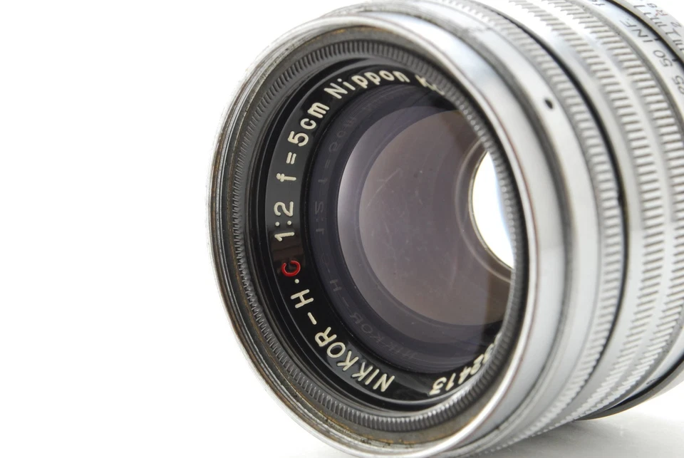 【N.MINT L39】 Nikon Nikkor HC H.C. 50mm F2 LTM Leica Screw Mount from JAPAN M72 - Image 4 of 4