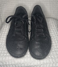 Nike Tiempo Legend 7 Club FG Soccer Cleats Boys Sz 3.5Y AO2300-001 Black Lace Up
