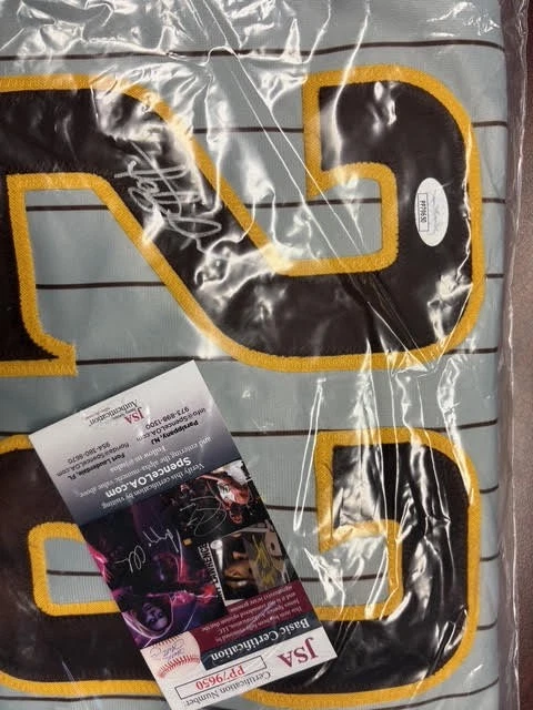 Camiseta Fernando Tatis Jr autografiada/firmada Beckett certificado de autenticidad Foto 2 de 4