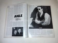 Don Henley J-P Mondino Lennon Siouxsie Sioux Runrig clippings France 1980s