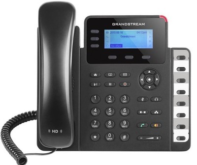 Grandstream GXP1630 IP Phone Black Grey 3 Lines LCD ~E~