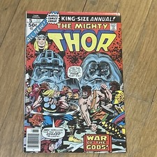 THE MIGHTY THOR KING-SIZE ANNUAL # 5 1976 - -THOR VS HERCULES-WAR OF THE GODS