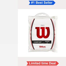 Tennis Overgrip Comfort Single White Adhesive Sweat Absorption