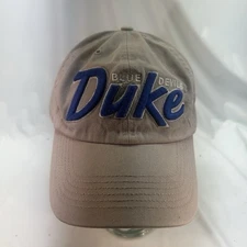 47 Brand Hat Cap Duke Blue Devils Relaxed Unstructured SnapBack Grey Script Logo