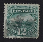 CKStamps: US Stamps Collection Scott#117 12c Pictorial Used Tiny Thin CV$125