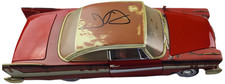 John Carpenter Signed Christine 1958 Plymouth Fury 1:18 Die-Cast Car ACOA