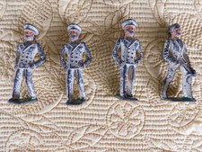 Vintage Lot 4 Military Medical M.D. Barclay Manoil Lead Figurines Standing VGVC