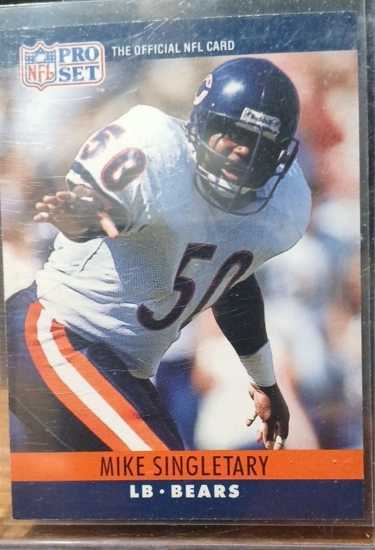 1990 Pro Set - Mike Singletary #57 Bears 🔥 