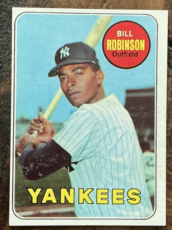 Topps 1967 Topps Baseball Card #313 Bill Robinson New York Yankees Base