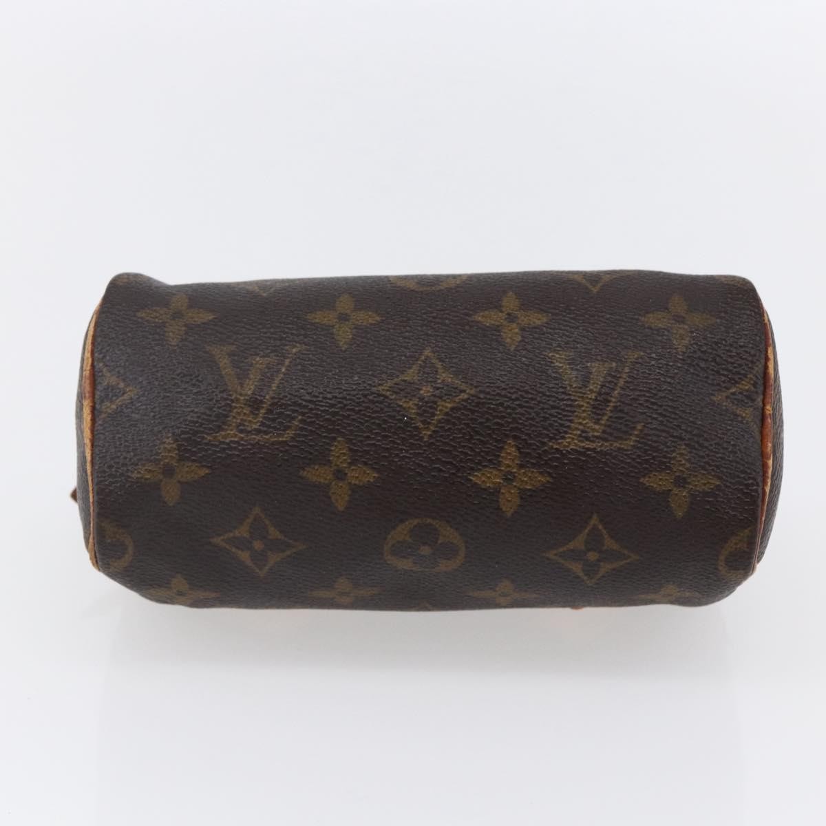 LOUIS VUITTON Monogram Mini Speedy Hand Bag M41534 LV Auth 151165