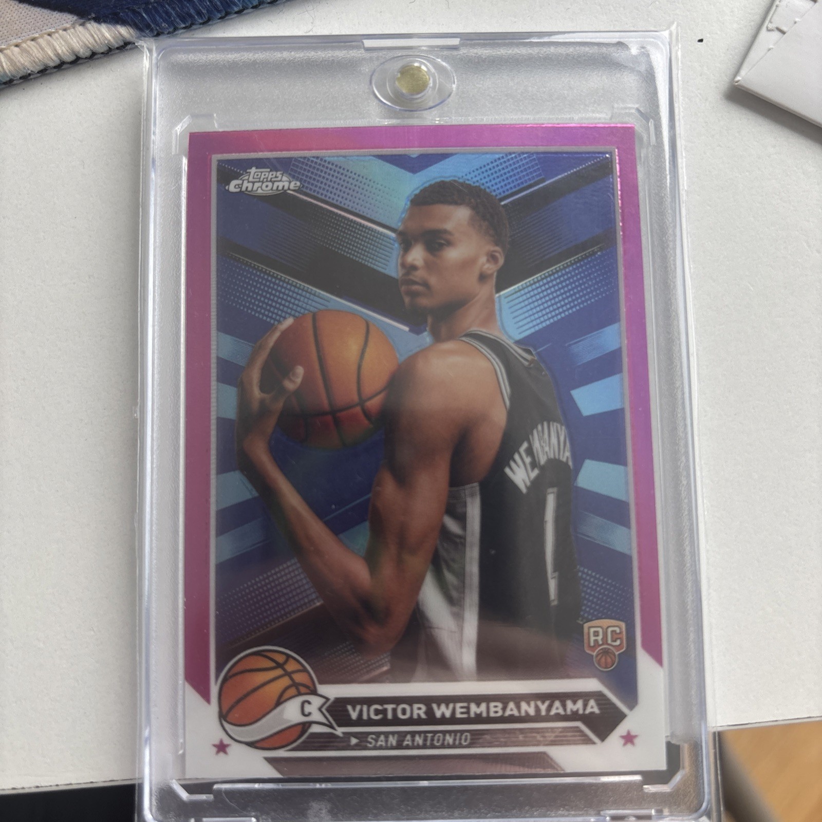 2023-24 Topps Chrome - Victor Wembanyama #1 Pink Refractor (RC) INVEST!!