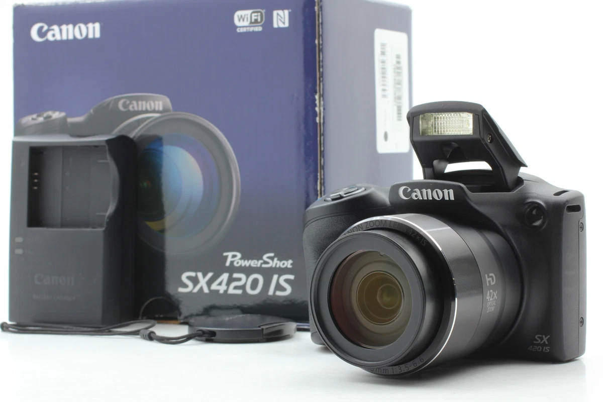 Top MINT in Box] Canon PowerShot SX420 IS HD 20.0MP 42x Digital