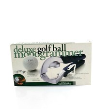 Perfect Solution Deluxe Golf Ball Monogrammer Three Letters Ball ID USA Seller