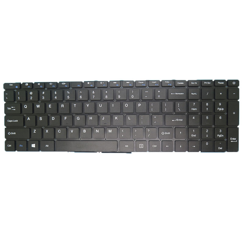 Laptop NO Backlit Keyboard For IPASON MaxBook P1 G154GPJ41 English  Black