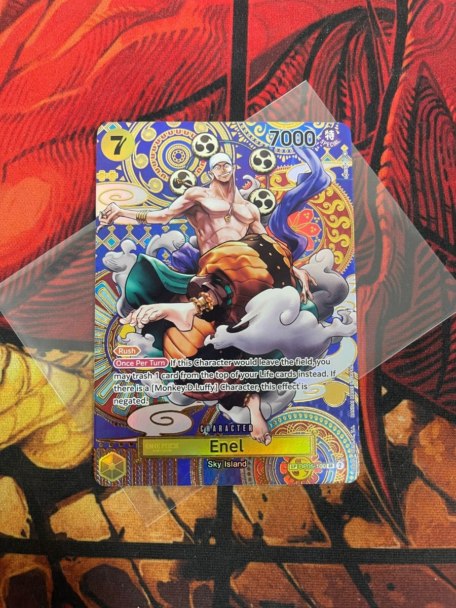 Enel SP SEC OP05-100 OP05 Alternate Art One Piece Card
