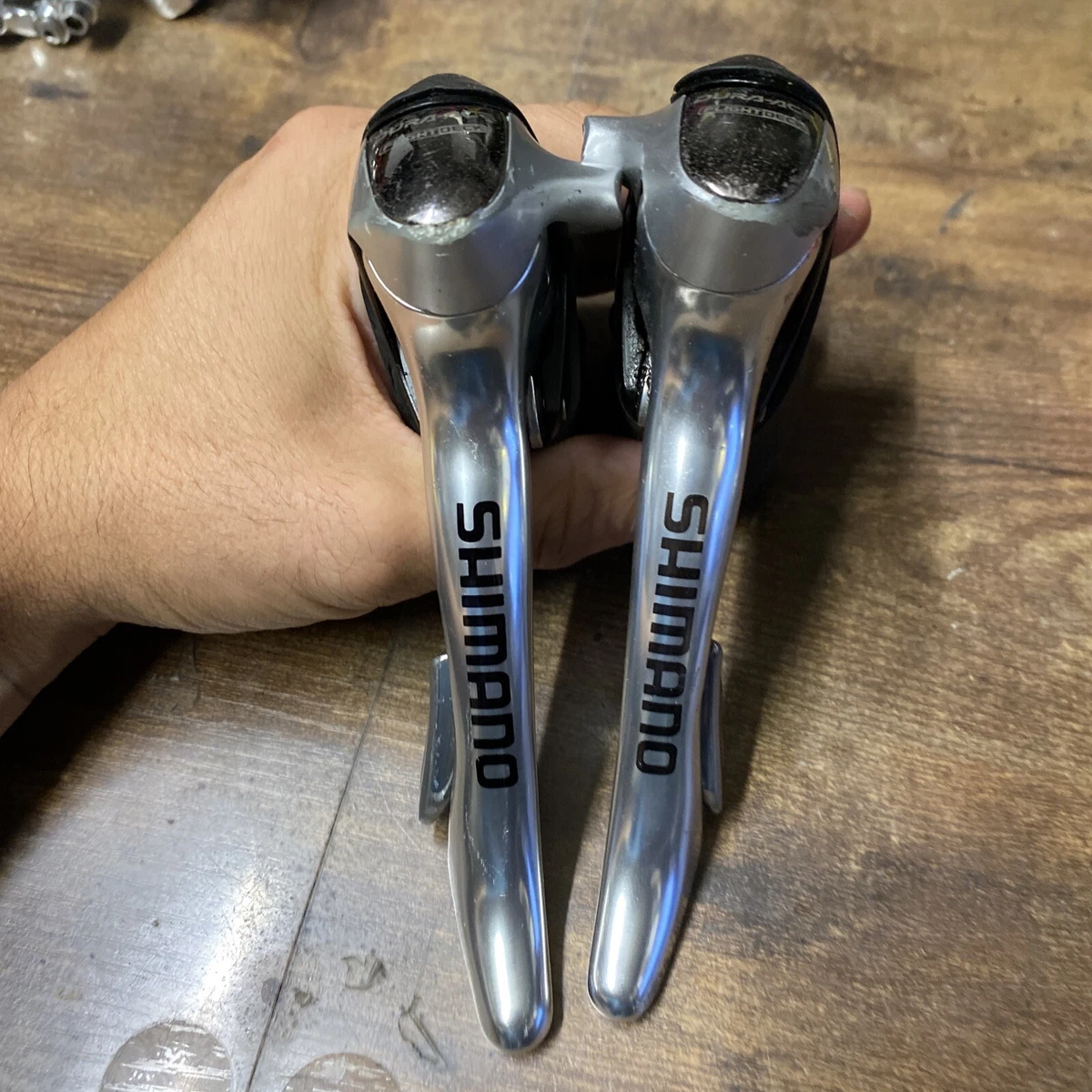 Shimano Dura Ace 7700 Pro Team Only Shifters Set 2x9 (8886)