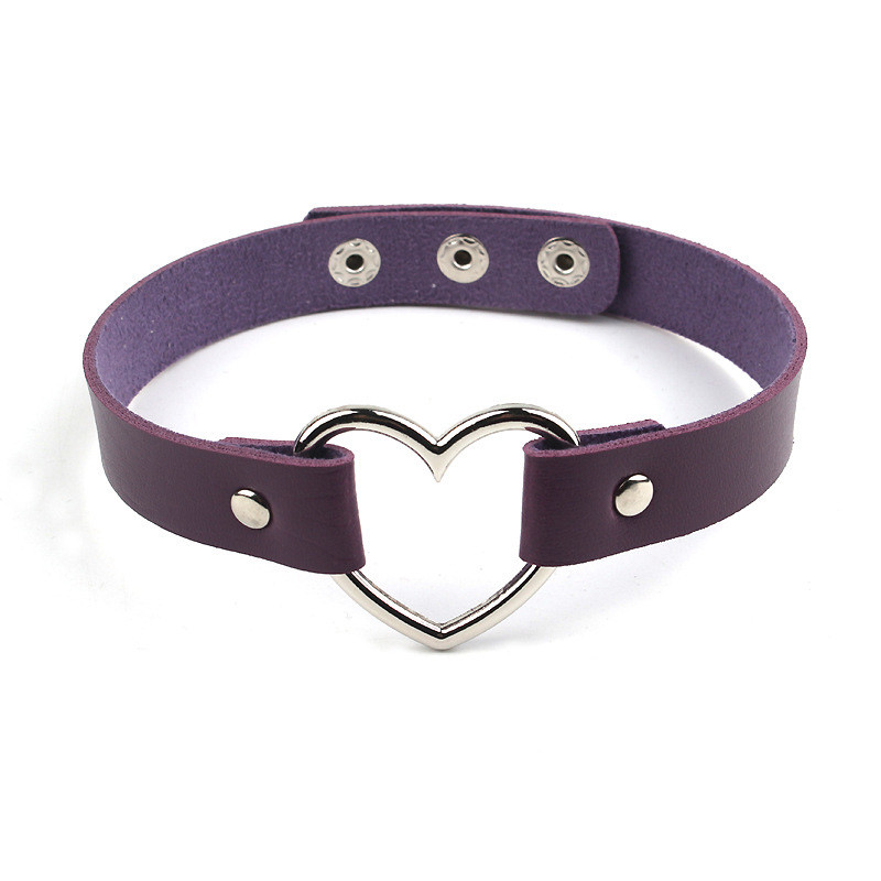 Babysbreath17 Jewelry Delle Ragazze Delle Donne Cuore Collana Girocollo Del Cuore Della Lega Choker Del Cuore Della Cavita Punk Collana Party Club Female Collare Collo