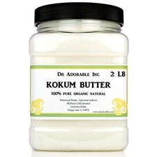 PURE KOKUM BUTTER ORGANIC FRESH COLD PRESSED NATURAL 2 OZ 4 OZ UP TO 12 LB