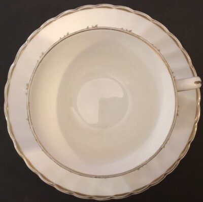 ROYAL GRAFTON FINE BONE CHINA CHATSWORTH~Cup And Saucer Set~White