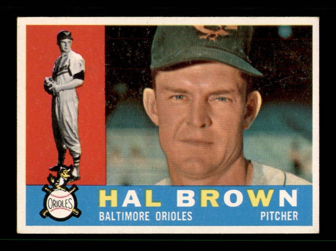 1960 Topps Set Break #89 Hal Brown EX *OBGcards*