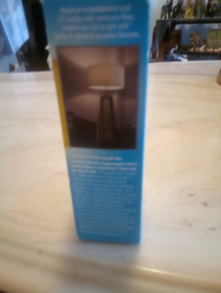 GE LED Bright Stik Soft White Uses 9 Watt Replacement 60w 800 lumens