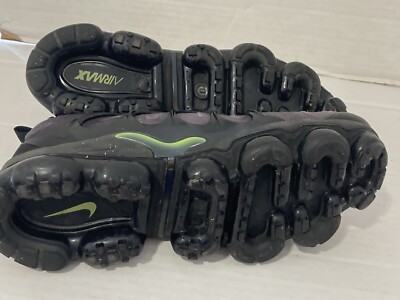 Nike Air Vapormax Plus Black Volt Green Grey Mens Size 9.5  display picture 1