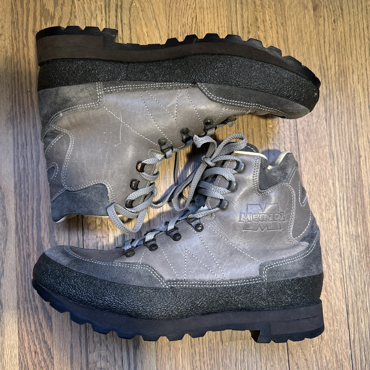 Tektonisch elektrode Ambtenaren Authentic German Meindl Hoffman Fubgesund Lineman Logger Hiking Boots Men  SZ 9.5 | eBay