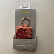 Heyday Faux Leather Earbud Case Cover Fits Airpods Gen 1  Gen 2 Target New Unus