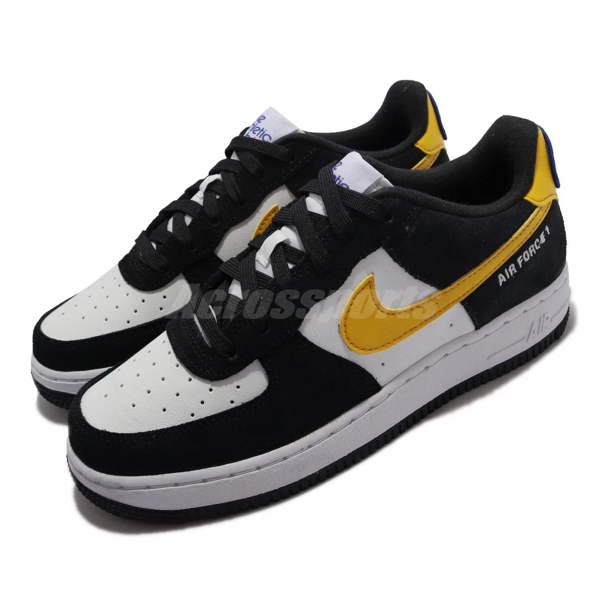 Nike Air Force 1 LV8 Big Kids' Shoes in Black, Size: 6Y | DH9597-002