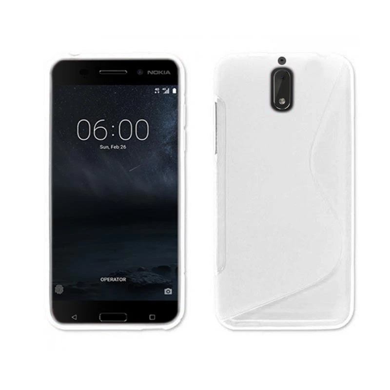 Funda de gel de silicona resistente a prueba de golpes para teléfono Nokia 6 Foto 4 de 4