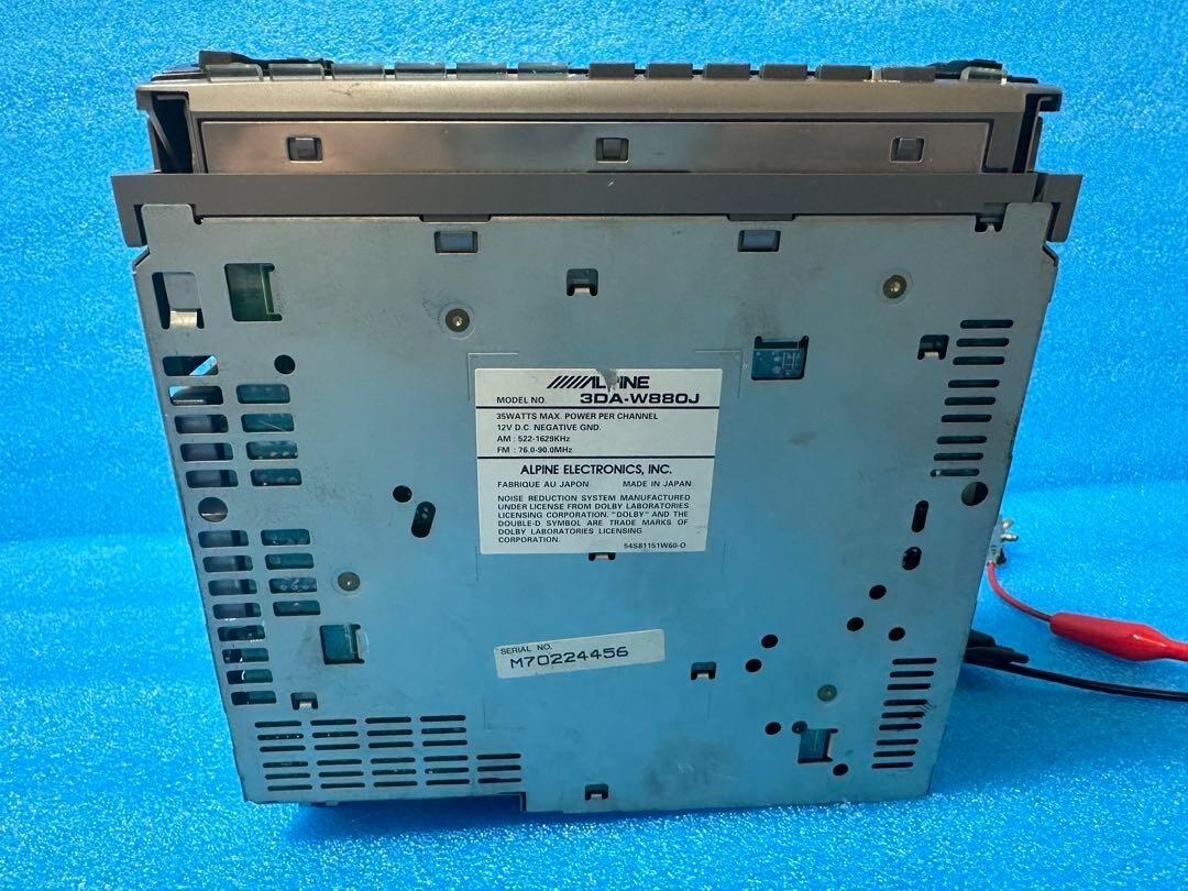 ALPINE アルパイン 3DA-W880J CDシャトル　リモコン　付き ALPINE アルパイン 3DA-W880J CDシャトル リモコン 付き - メルカリ