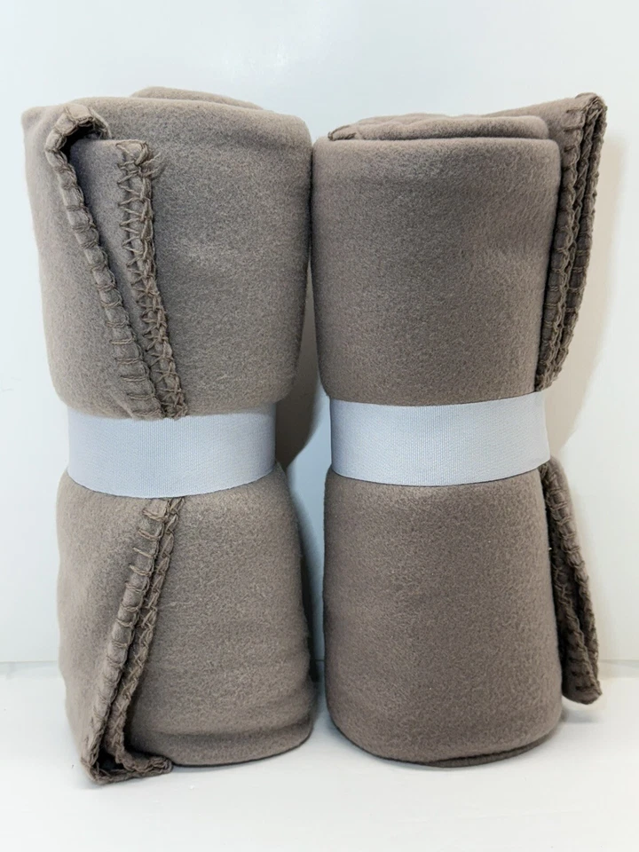 2 Коричневый Canon флис бросить 50 x 60 полиэстер. Накидное одеяло. Micro fleceThrow. - Изображение 2 из 4