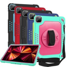 Kids Shockproof Case For iPad Air 5th Gen 10.9" 2022 Rotating Stand Cover