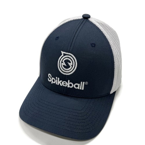 Spikeball Flexfit Mütze Cap Meshback blau Yupoong Hai Tank Stretch - Bild 2 von 9